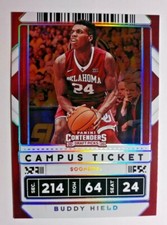 2020-21 CONTENDERS DRAFT CAMPUS TICKET BUDDY HIELD