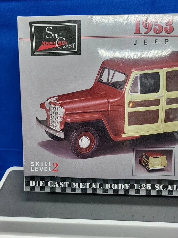 SpecCast 1953 Jeep Willys Jeep Panel Van Truck 4 X 4 Liberty Die Cast Model TD - Image 2 of 4