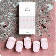 TPU Press-On Nails – Reusable | 24 Tips | Soft, Flexible, No Damage