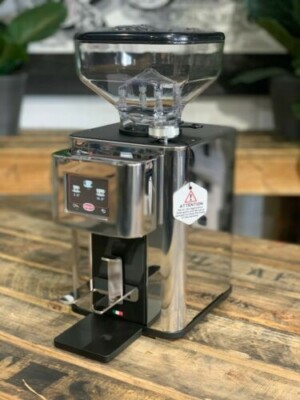 QUICK MILL SIRIO HOME COMPACT ESPRESSO COFFEE GRINDER BRAND NEW CHROME HOME CAFE