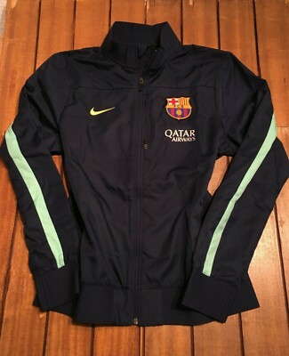 Auflösung! Barcelona Vintage Players Issue Zip Top - Neu mit Etikett - Medium