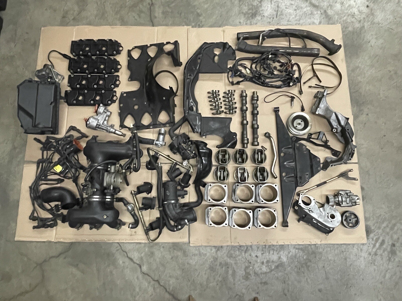 Porsche 911 993 3.6 engine parts cinders intake Cams rebuild or upgrade 