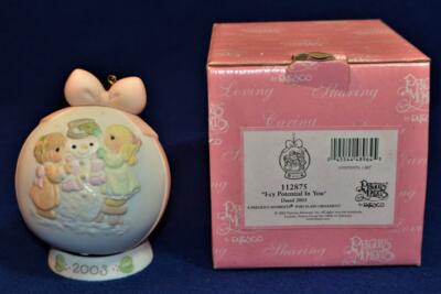 NIB 2003 Precious Moments I-cy Potential in You Weihnachts-Ornament #112875