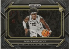 2023-24 Panini Prizm Taylor Hendricks Rookie Card RC Utah Jazz. rookie card picture