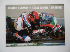 Jochen Schmid autograph signed 10x15 cm postcard