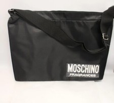 BRAND NEW Moschino Fragrances Black Weekend Bag with Handle! RARE!