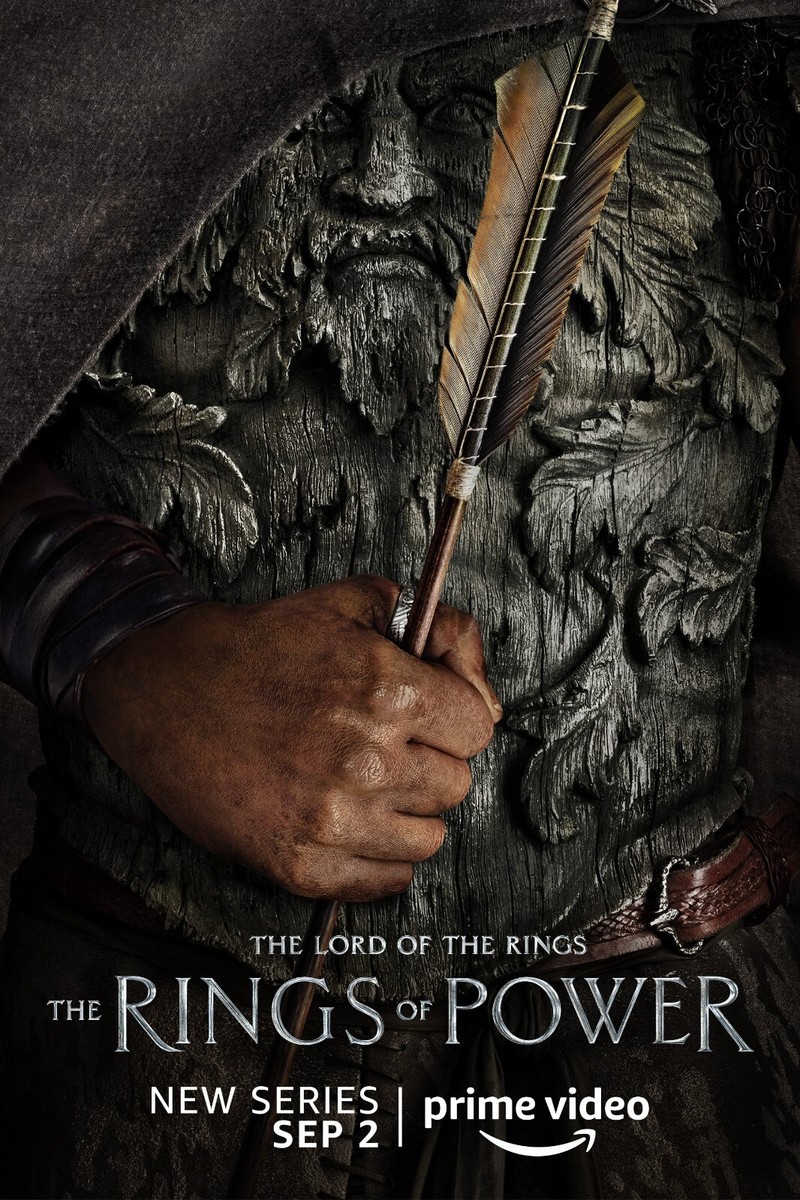 Amazon Prime Teases THE LORD OF THE RINGS: THE RINGS OF POWER Characters  with Handy Posters