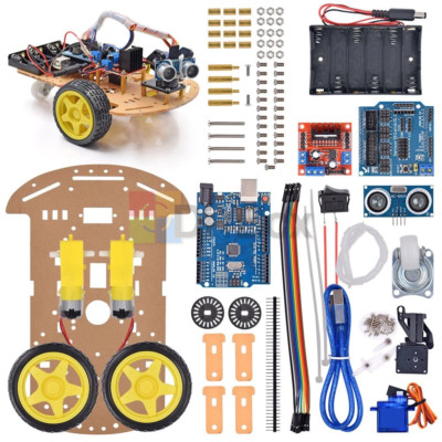 Avoidance Tracking Smart Car IR Robot DIY Chassis Starter For Arduino