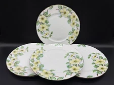Tuscan Dogwood Dinner Plates (Set of 6) Bone China England