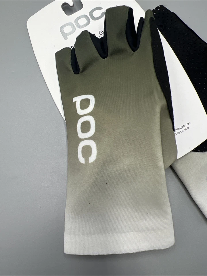 POC Deft Короткие Велосипедные Перчатки Безпальцевые Точный Градиент на Запястье Зеленые Размер XS - Изображение 3 из 4