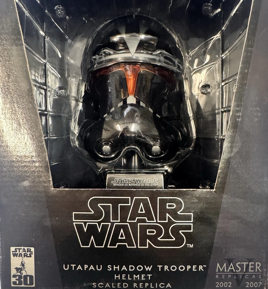 Master Replica Star Wars Utapau Shadow Trooper Helmet Scaled Replica NIB- SW49 - Image 4 of 4