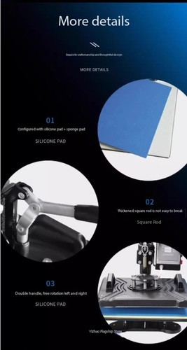 8-in-1 Desktop 29*38 Heat Transfer Machine Multi-purpose Heat Transfer Machine - Picture 6 of 12