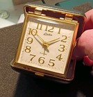 Vintage Linden Travel Alarm Clock, Made In Japan — photo 2