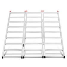New 69inch 1500 Pound Aluminum Tri-fold Truck Bed Atv Utv Ramp