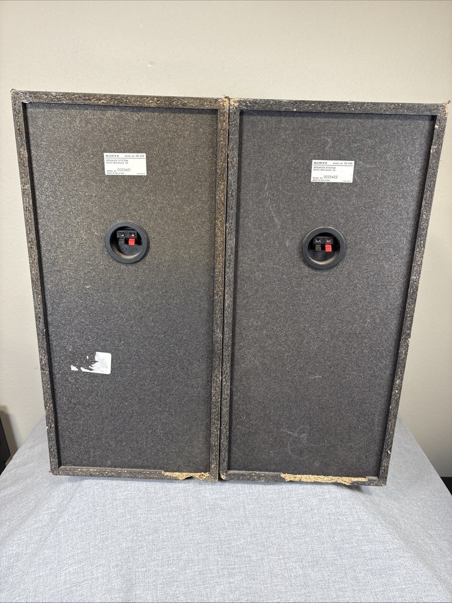 SONY MP312台まとめ売ります Sony SS-ZX66i Speaker Pair D.S.W. Woofers for LBT-ZX66i HCD-ZX66i
