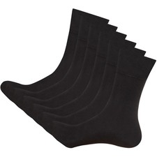Womens Socks Diabetic Non Elastic Ladies Cotton Soft Grip Loose Top Sock UK 4-7