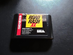 Sega Genesis Lot of 4- Road Rash II, Road Rash 3,Micro Machines,Jurassic Park