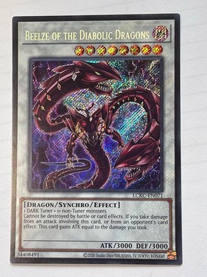 yugioh beelze deck Beelze of the Diabolic Dragons [LCKC-EN071] Secret Rare – Galaxy Games LLC main image 1