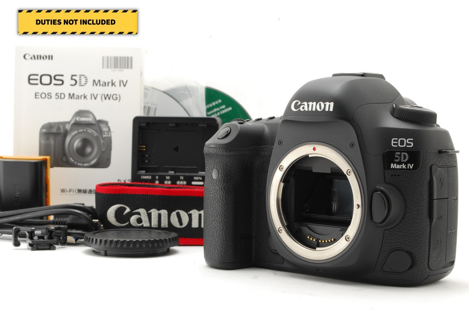 ⭐️MINT⭐️ Canon EOS 5D Mark IV 30.4MP Digital SLR Camera From JAPAN
