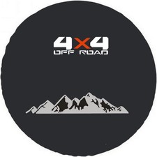 Spare Tire Cover, Spare Wheel Cover Protector, Fit Most of SUV Trailer RV XL: 2