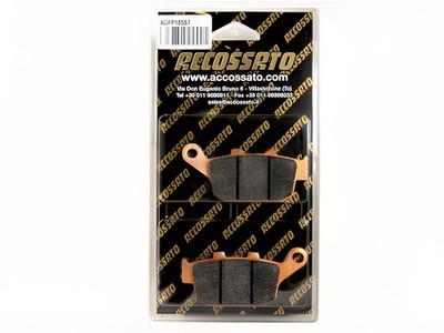 BREMSBELÄGE ACCOSSATO HINTEN FÜR HONDA SCL 500 2020 > 2023 1 PAAR ST