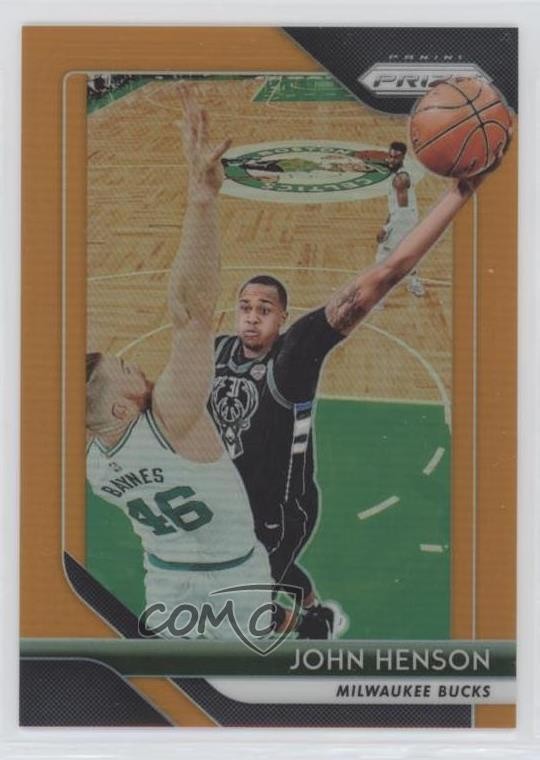 2018-19 Panini Prizm Orange Prizm 46/49 John Henson #17 8tj