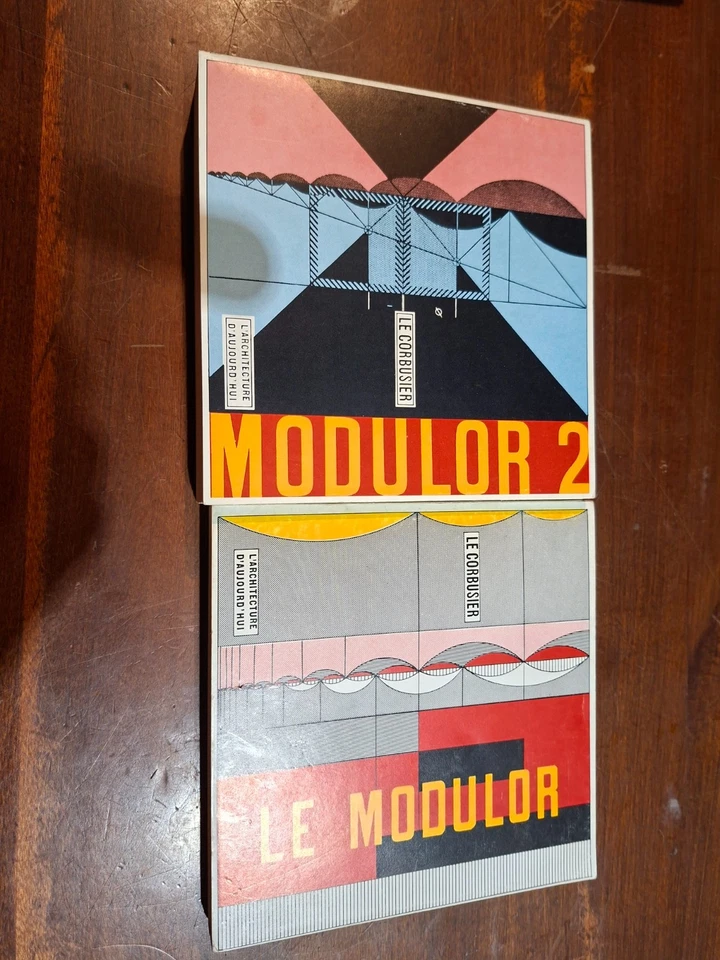 COLLECTION / coffret de 2 livres de LE CORBUSIER / l architecture d aujourd hui - Photo 2/4