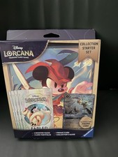 Disney Lorcana Fabled Collection Starter Set Glimmer Foil Promo Booster NEW