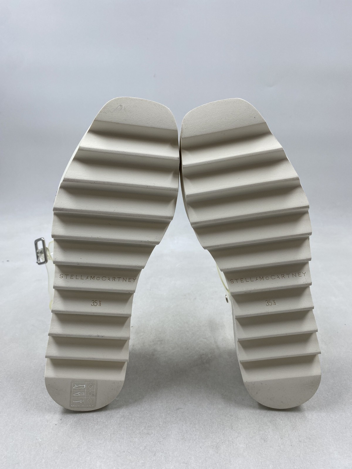 Stella McCartney Elyse Clear Platform Sandal W 5 - image 7