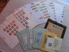 Znaczki Bizone AM Post na 10 stronach + karty wtykowe