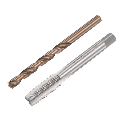 uxcell Tap & Bit Sets, M6 x 0.75 H2 Straight Flute Machine uxcell Tap & Bit Sets, M6 x 0.75 H2 Straight Flute Machine