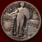 1926 Philadelphia Mint Silver Standing Liberty Quarter — photo 1
