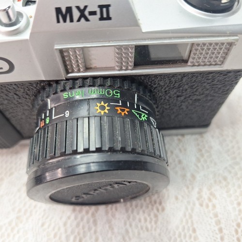 Vintage CAPITAL MX-II 35MM FILM CAMERA W 50MM LENS - Picture 3 of 8