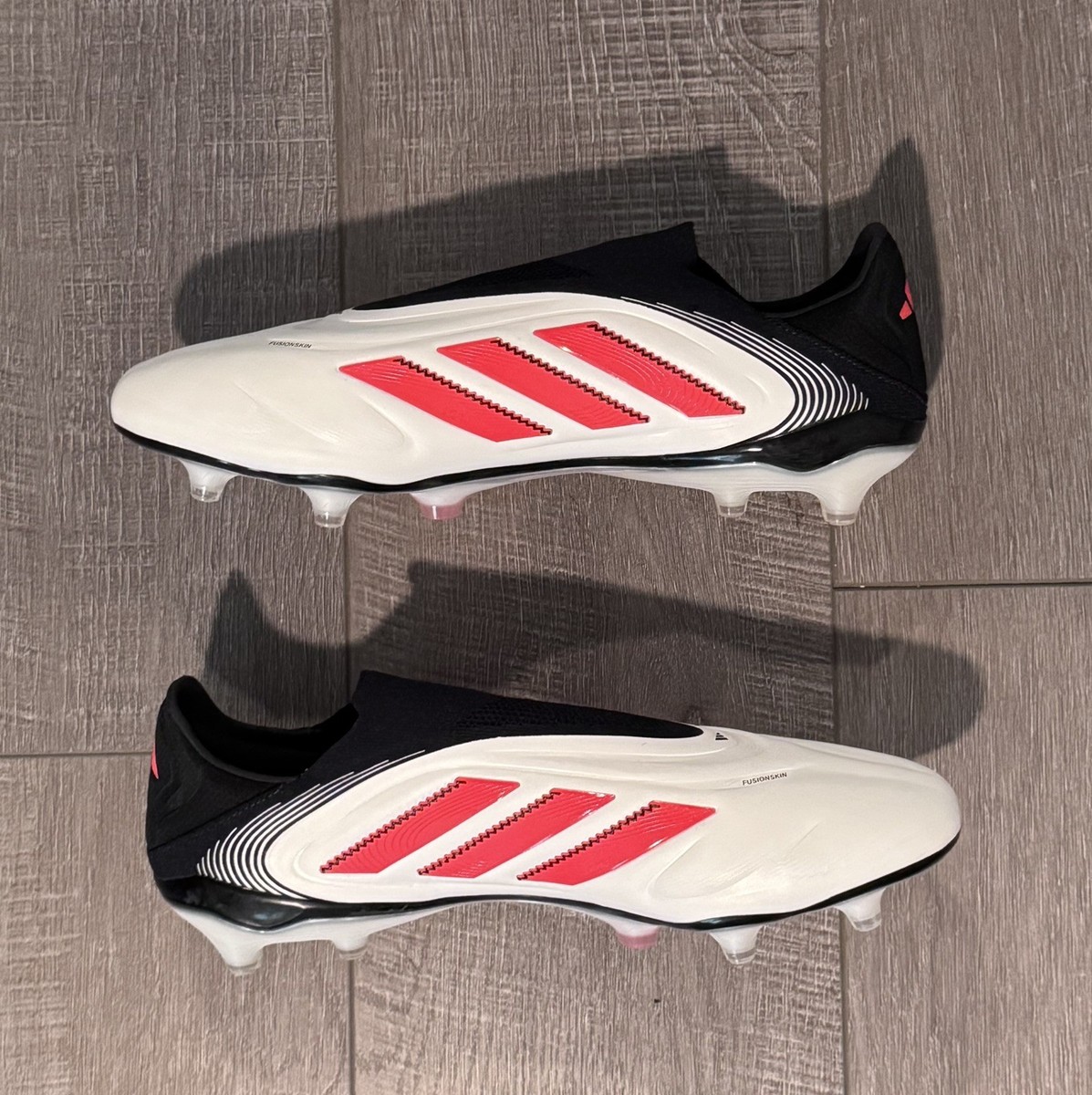MEN'S ADIDAS COPA PURE 3 ELITE LACELESS FG SOCCER CLEATS WHITE