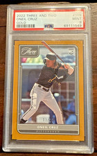 2022 Panini Three and Two Oneil Cruz RC Gold PSA 9 13/25 #109