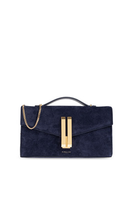 DEMELLIER Vancouver Blue Shoulder Bag New & Authentic