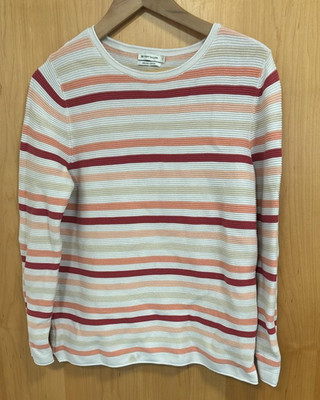 Tom Tailor 100% Organic (Organic) Cotton Attractive Womens Jumper M Spring