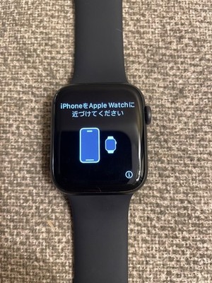 Apple Watch Series 6 44mm Space Gray Aluminum Case GPS LTE Black Sport Band Chrg
