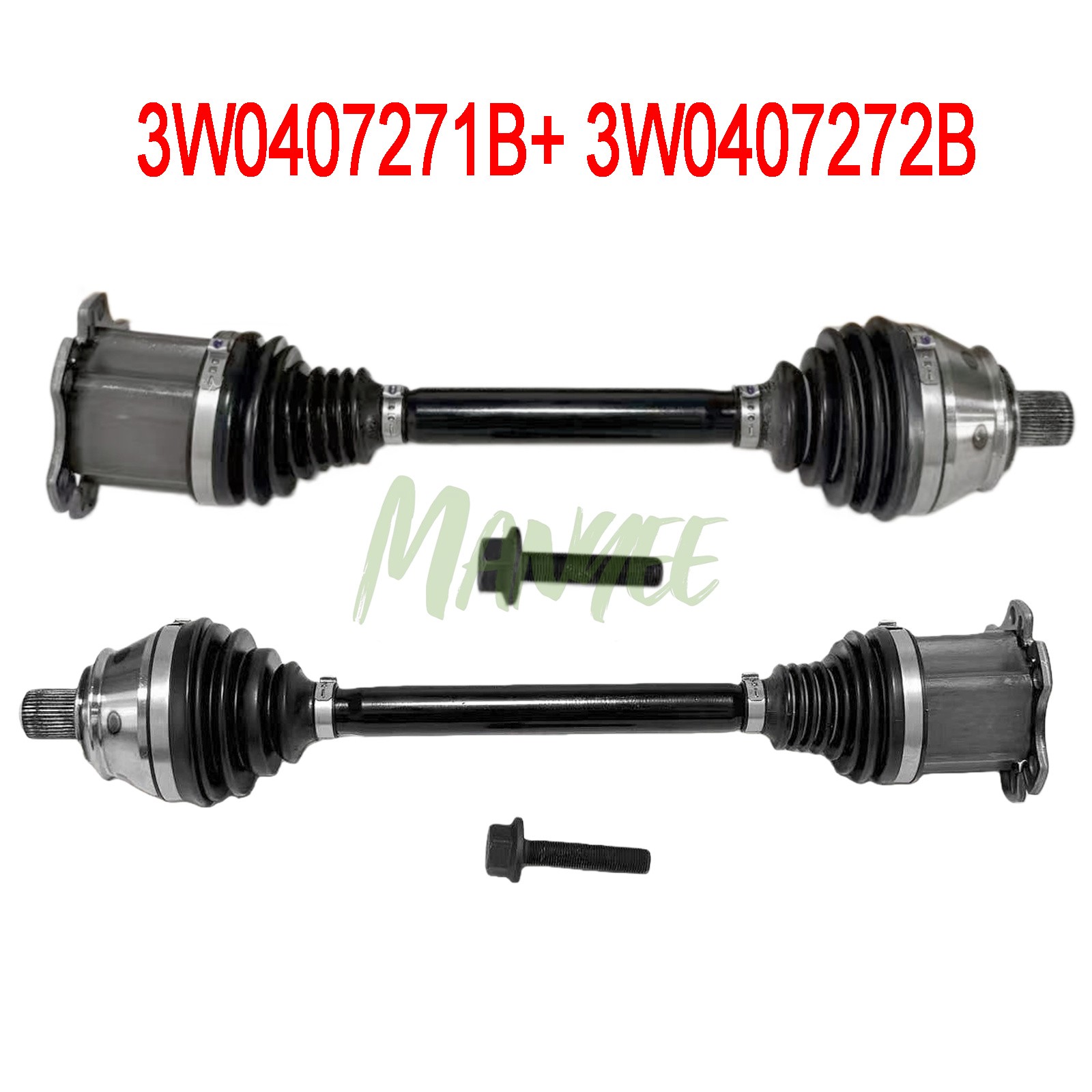 Bentley Continental GT 2006-2010 Front Right Axle shafts Pair