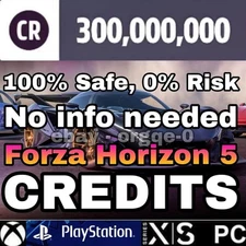300 M CR 🤑CREDITS🤑 | Forza Horizon 5 | XBOX | PLAYSTATION 5 | PC | STEAM |