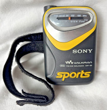 Vintage Walkman Radio Sony Sports AM/FM SRF - 86 No Headphones Tested Working