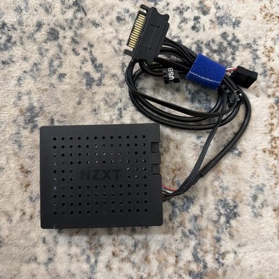 NZXT RGB & Fan Controller - AC-2RGBC-B1 - 2 RGB Lighting Ch - 3 Digital Fan Ch
