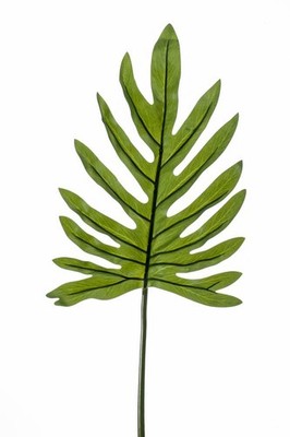 artplants Kunstblatt Philodendron Selloum Blatt GINO, 100cm