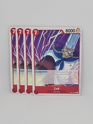 Zeff Playset EB04-004 x4 Adventure on Kami's Island One Piece English