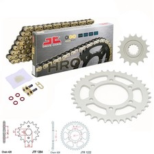 CB125R Chain and Sprocket Kit JT 428 HRO Gold Honda CB125R Neo Sports Cafe 2023
