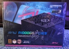 MSI MPG A1000GS PCIE5 1000W ATX 3.1 Modular PSU PCIe 5.1 16-Pin