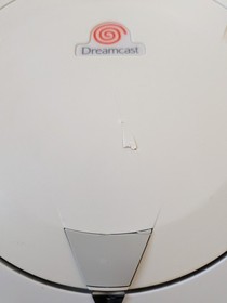 Sega Dreamcast HKT-3020 White Console with Controller and Cords, Works!