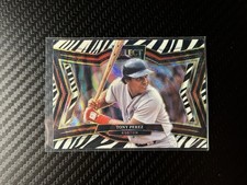 2025 Panini Select Baseball TONY PEREZ Zebra SSP Case Hit Diamond Level #251