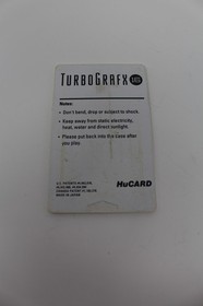 TurboGrafx-16 HuCard Bomberman HuCard Only Tested Working