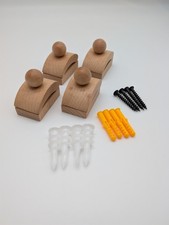 Quilt Hangers for Wall for Display - Modern Minimalist Design (Beige)